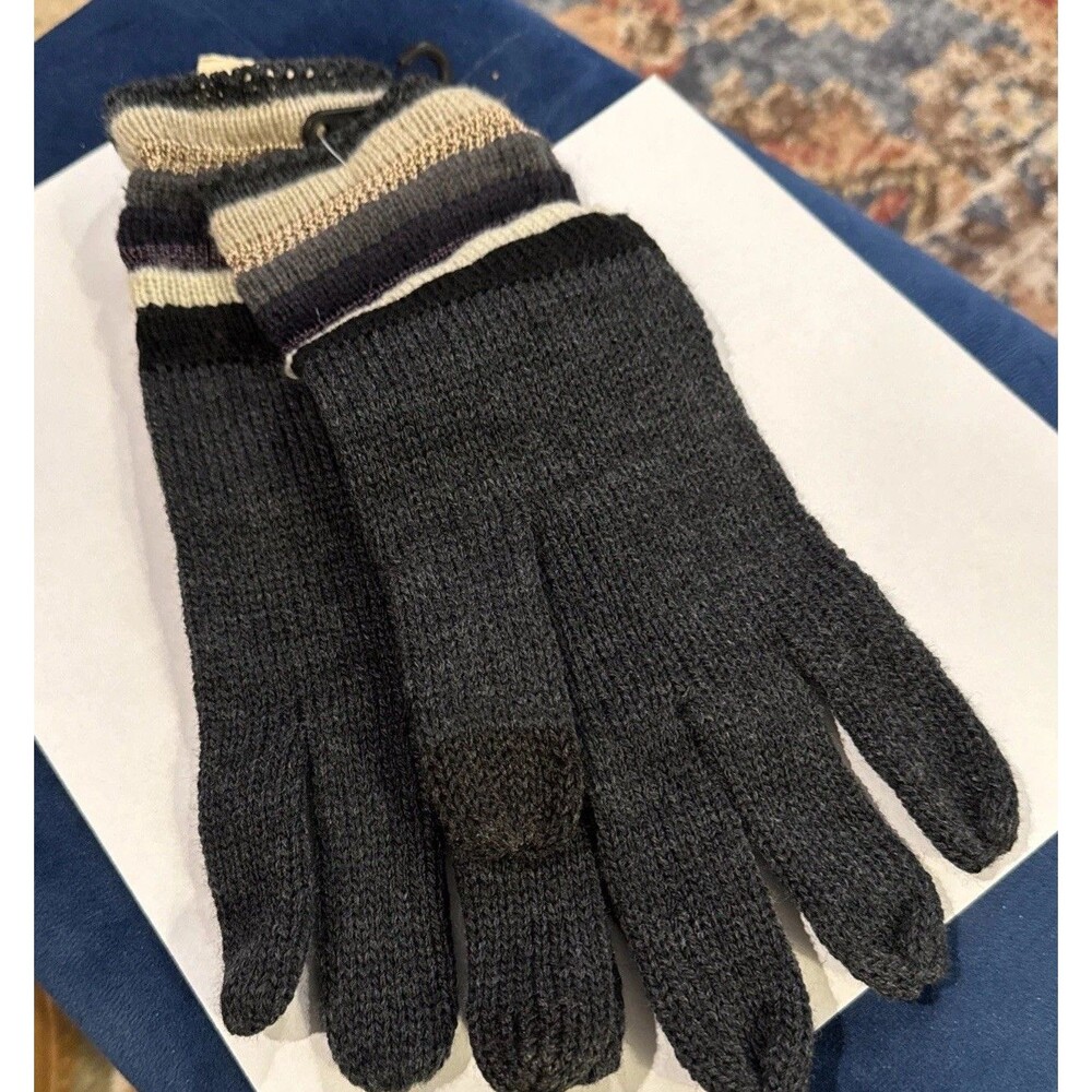 Women's gloves, Coldwater Creek, Misses, "One Size," pick stitch button glove